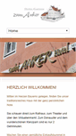 Mobile Screenshot of hotel-restaurant-anker.de